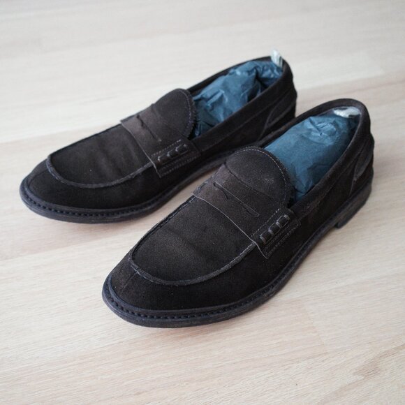 Officine Creative Brown suede Loafers - Picture 1 of 9